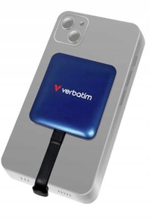 Verbatim SnapBack Ssd 1TB,USB-C, modrá metalíza
