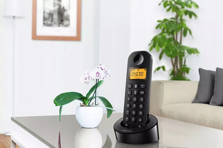 Telefon stacjonarny PHILIPS D1351B DUO INTERKOM 2x Waga produktu z opakowaniem jednostkowym 1 kg