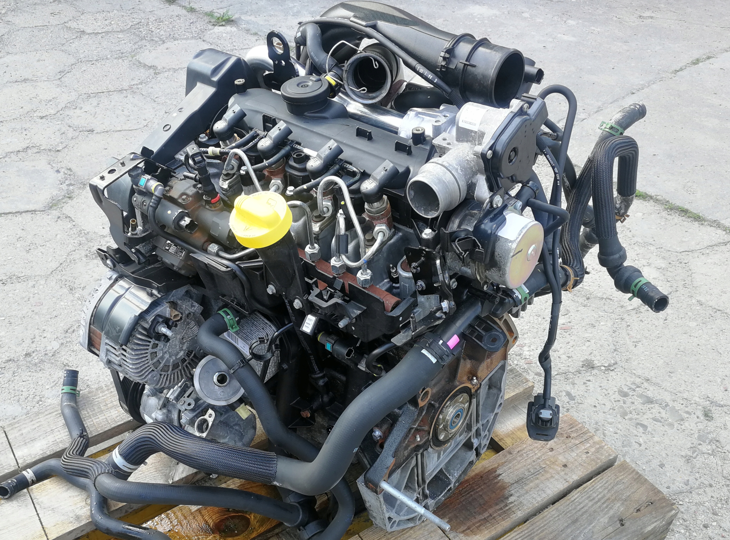 K9K-837 silnik kompletny RENAULT MEGANE III 3 SCENIC DACIA NISSAN 1,5 DCI Typ silnika Diesel