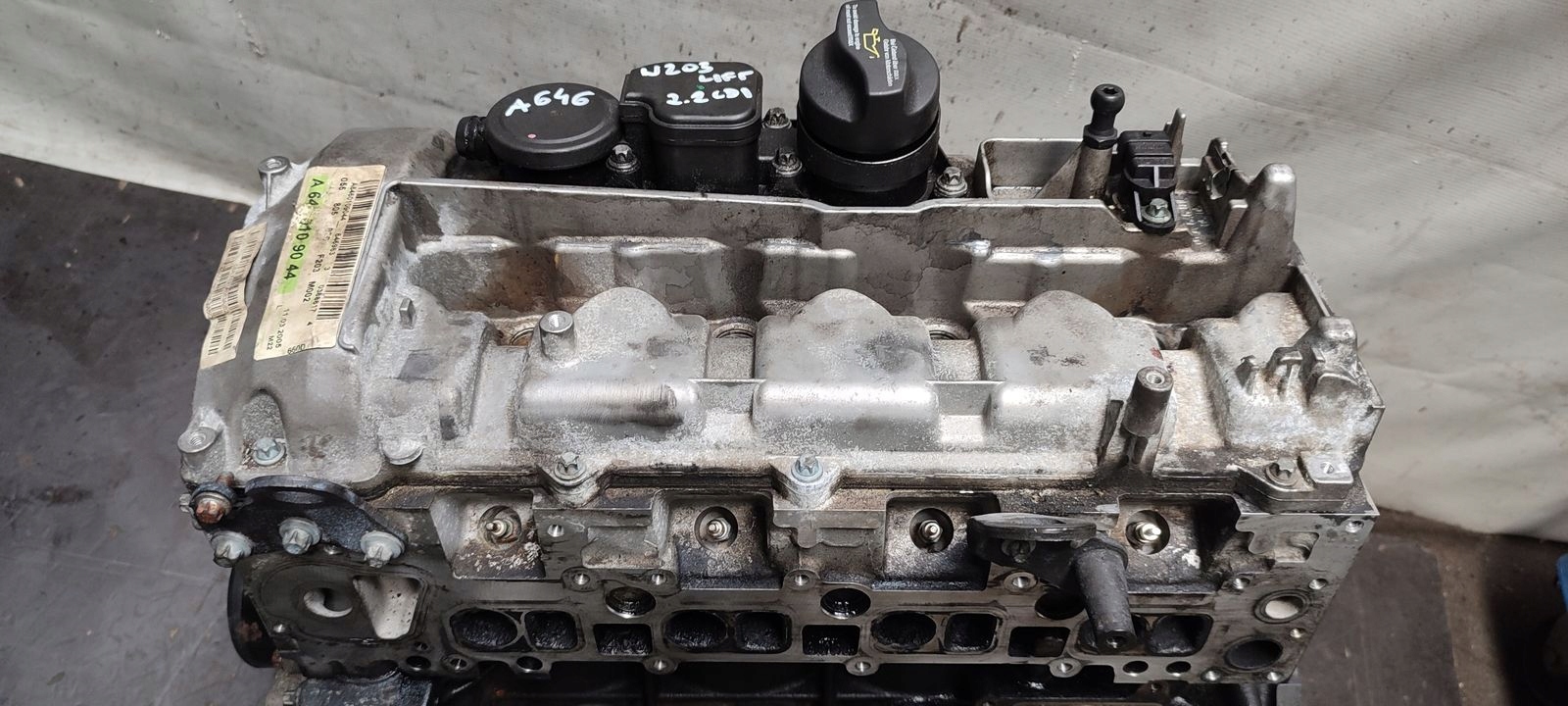 engine 646963 Mercedes W203 LIFT 2,2 CDI