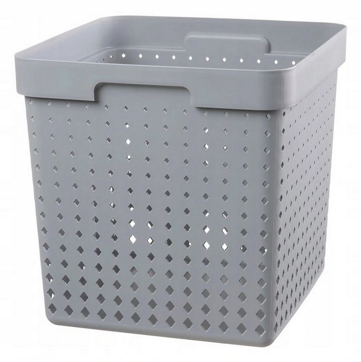 Koszyczek, pudło pojemnik SEOUL XL 21L Jasny szary
