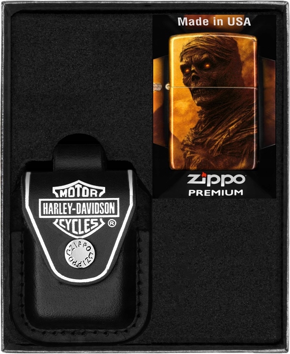 Sada Zippo Zapalovač Mummy Design Dárkový No6