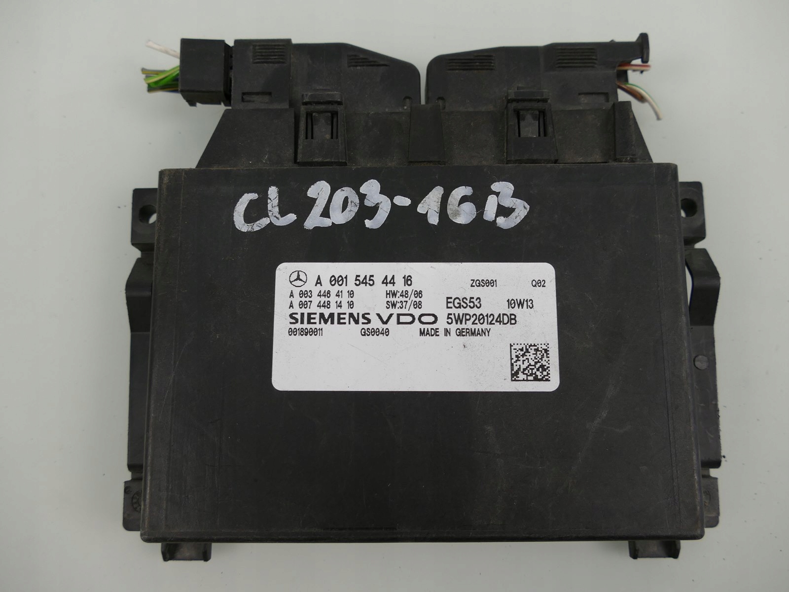 MERCEDES CLC160 CL203 W203 1.6 B control unit gearboxes A0015454416