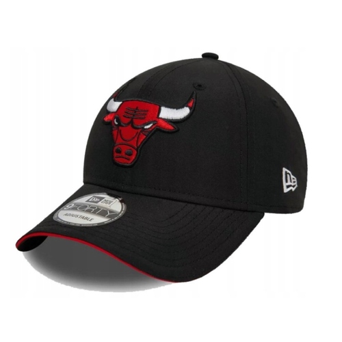 Czapka z daszkiem New Era 9FORTY Nba Chicago Bulls Microfibre Black Czarna