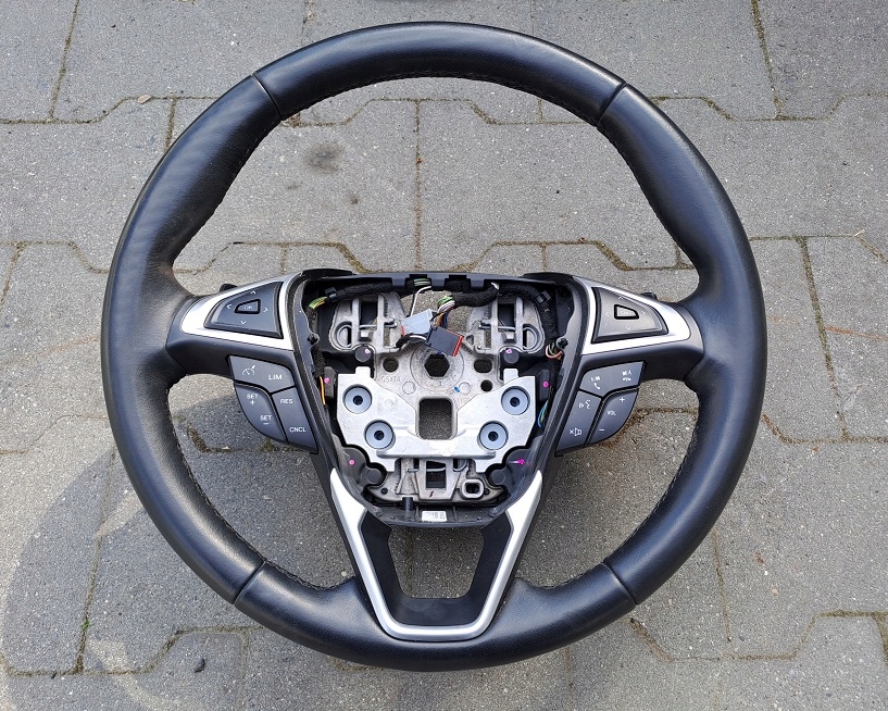 FORD MONDEO MK5 KIEROWNICA SKÓRA MULTI ŁOPATKI