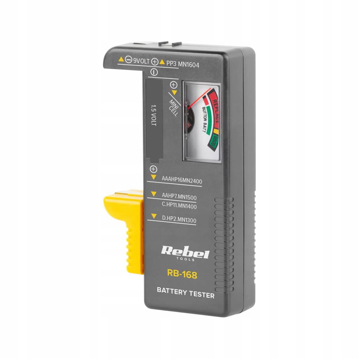 

Tester baterii Rebel Tools RB-168
