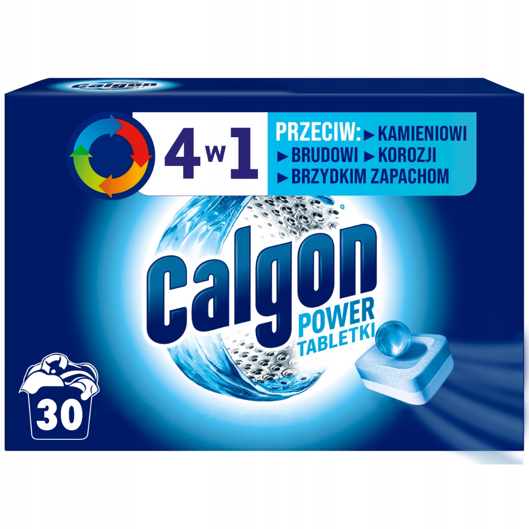 Calgon Tabletki Ochronne do Pralek 3w1 30szt
