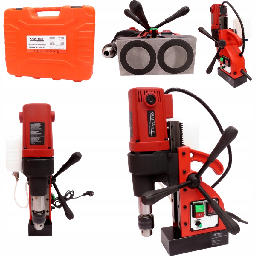 Magnetická Vrtačka 2150 W 1700 N 13 mm Pevná