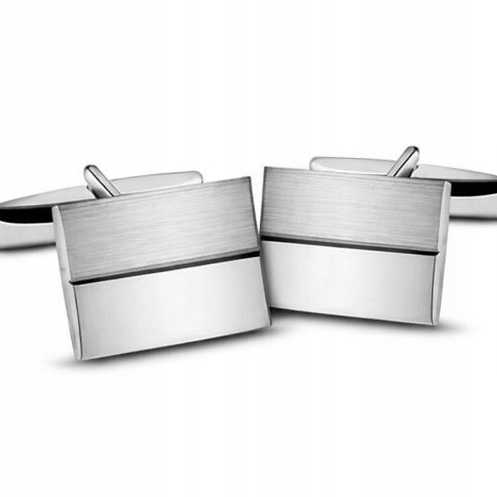 Stříbrné manžetové knoflíčky SP004 Gravírování Bonus