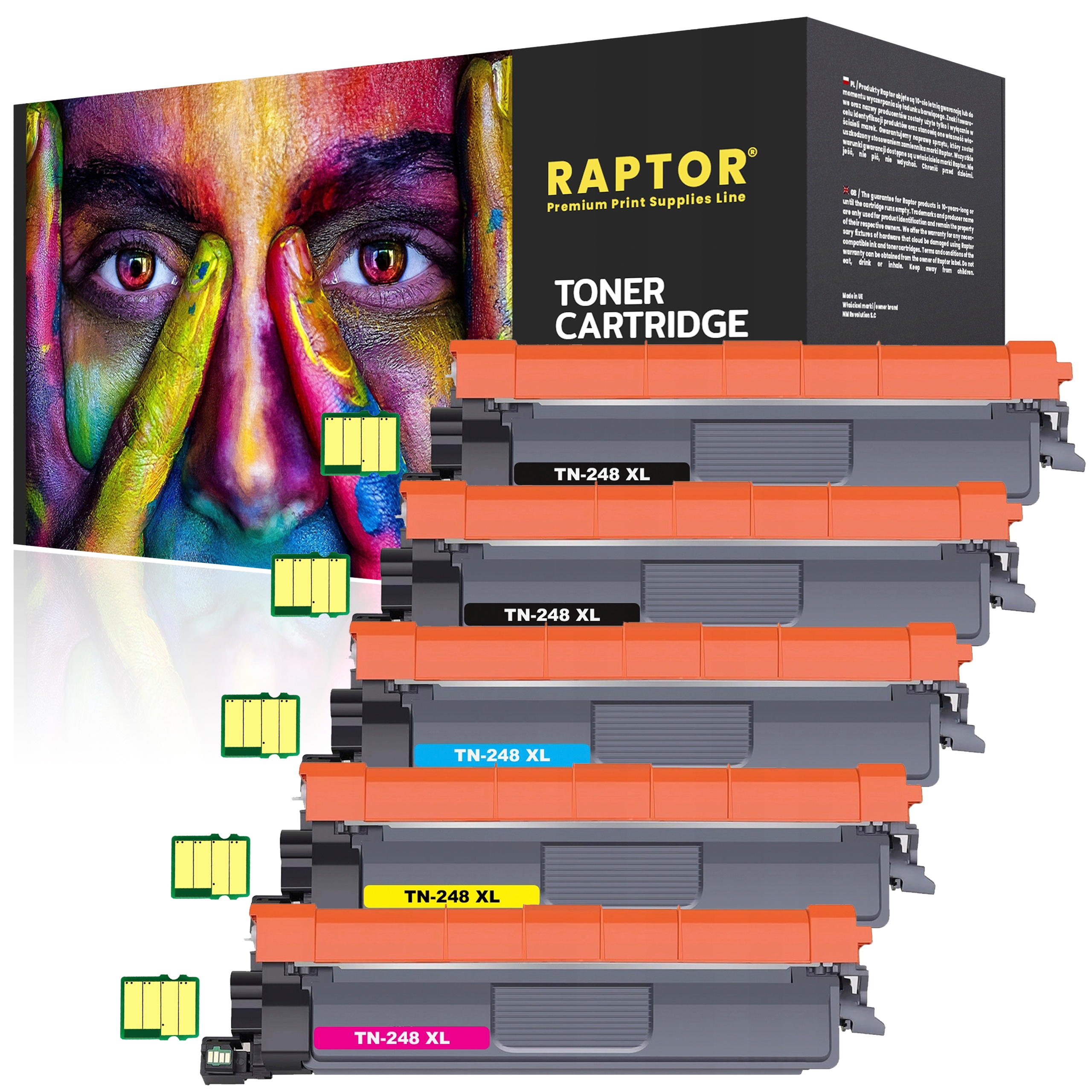 Toner Do Brother DCP-L3560CDW L3520CDW HL-L8230CDW L3220CW MFC-L3740CDW XL