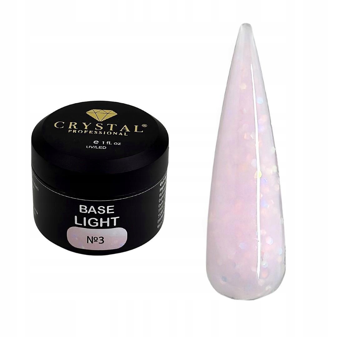 Base Light #3 Crystal Professional Baza Hybrydowa