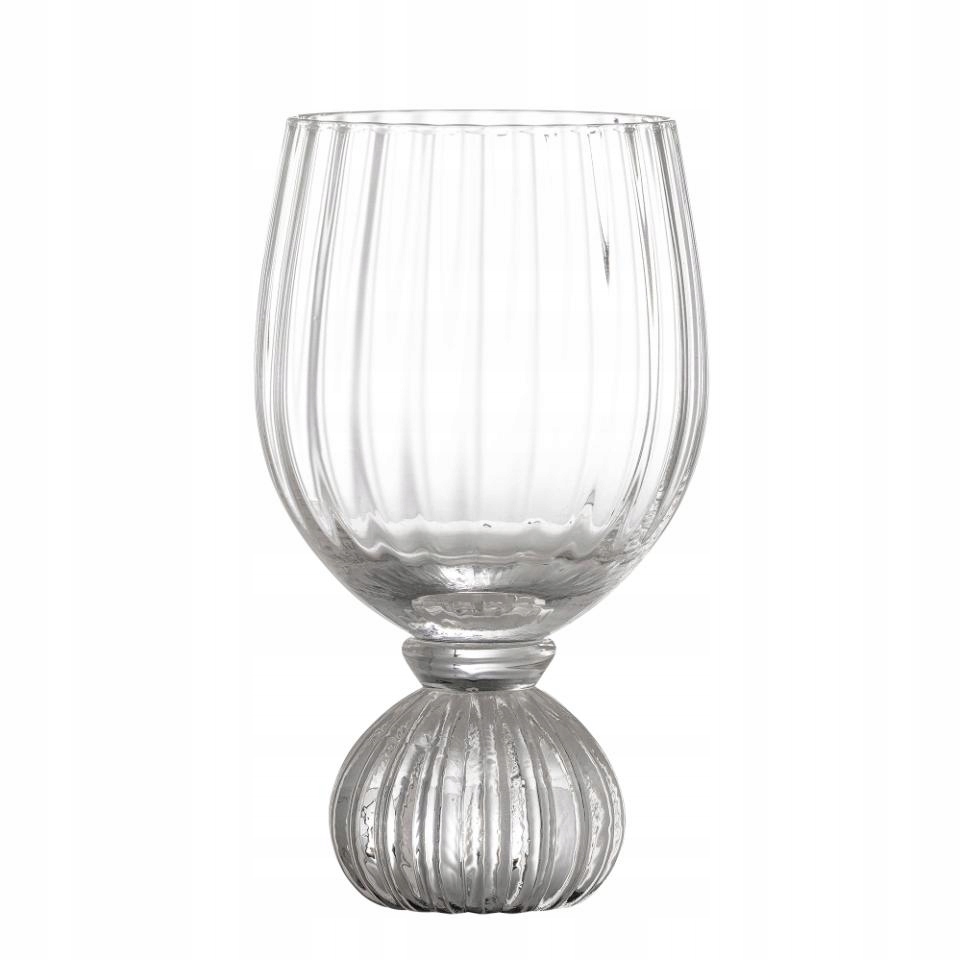 Bloomingville Taurin Poháre na víno 430 ml 6 Ks Ryflované