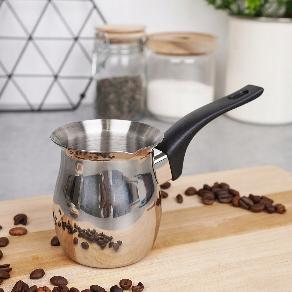 Tygielek STALOWY do parzenia kawy po turecku 200ml ACER Linia Acer