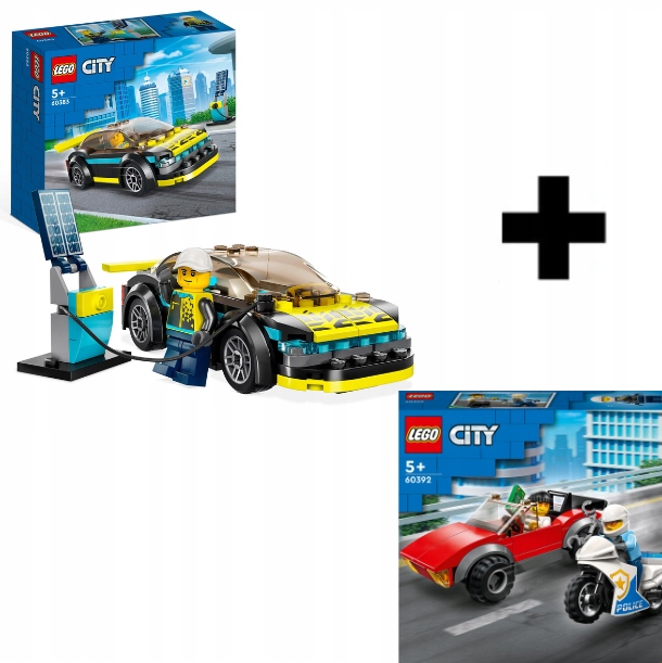 Lego Elektrický Sportovní Automobil 60383 Lego 60392 Vánoční Sada