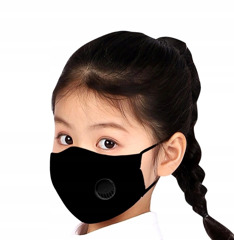 Maska dziecięca Maseczka na twarz oddychająca Wzór dominujący bez wzoru