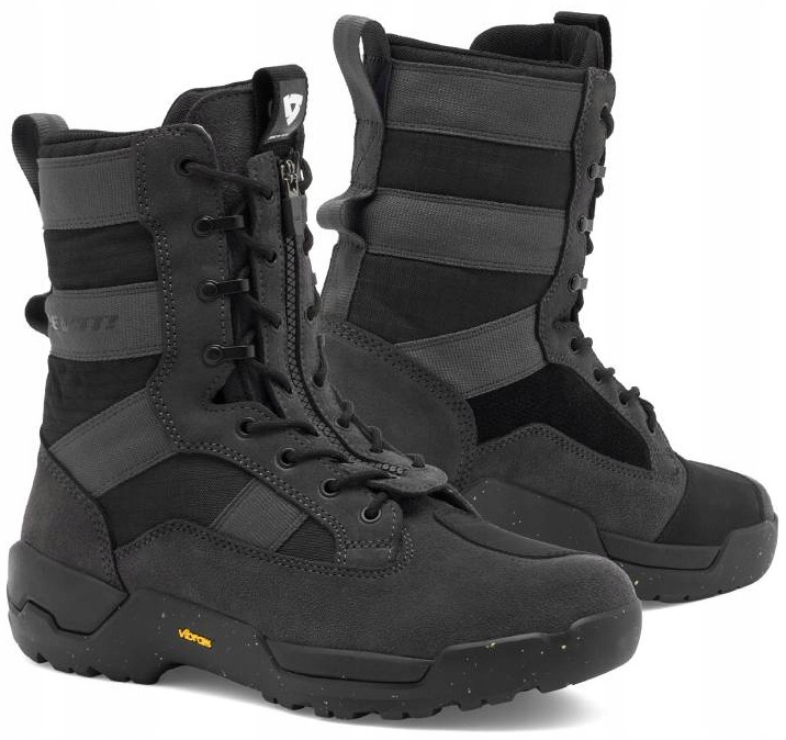 Rev'it Acre H2O Anthracite Black Motocyklové Topánky Turistické 47