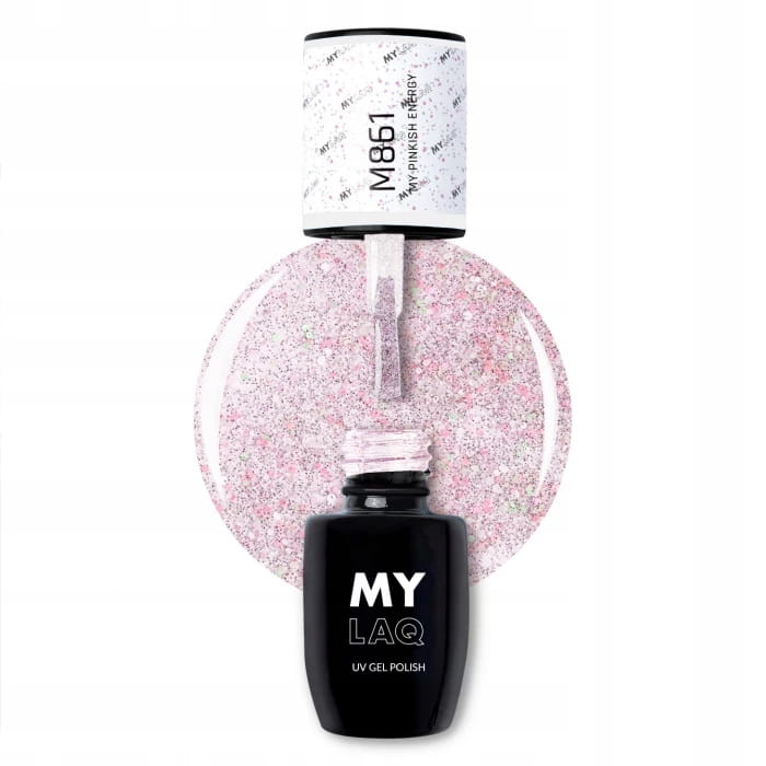 

Lakier hybrydowy Mylaq My Pinkish Energy 5ml