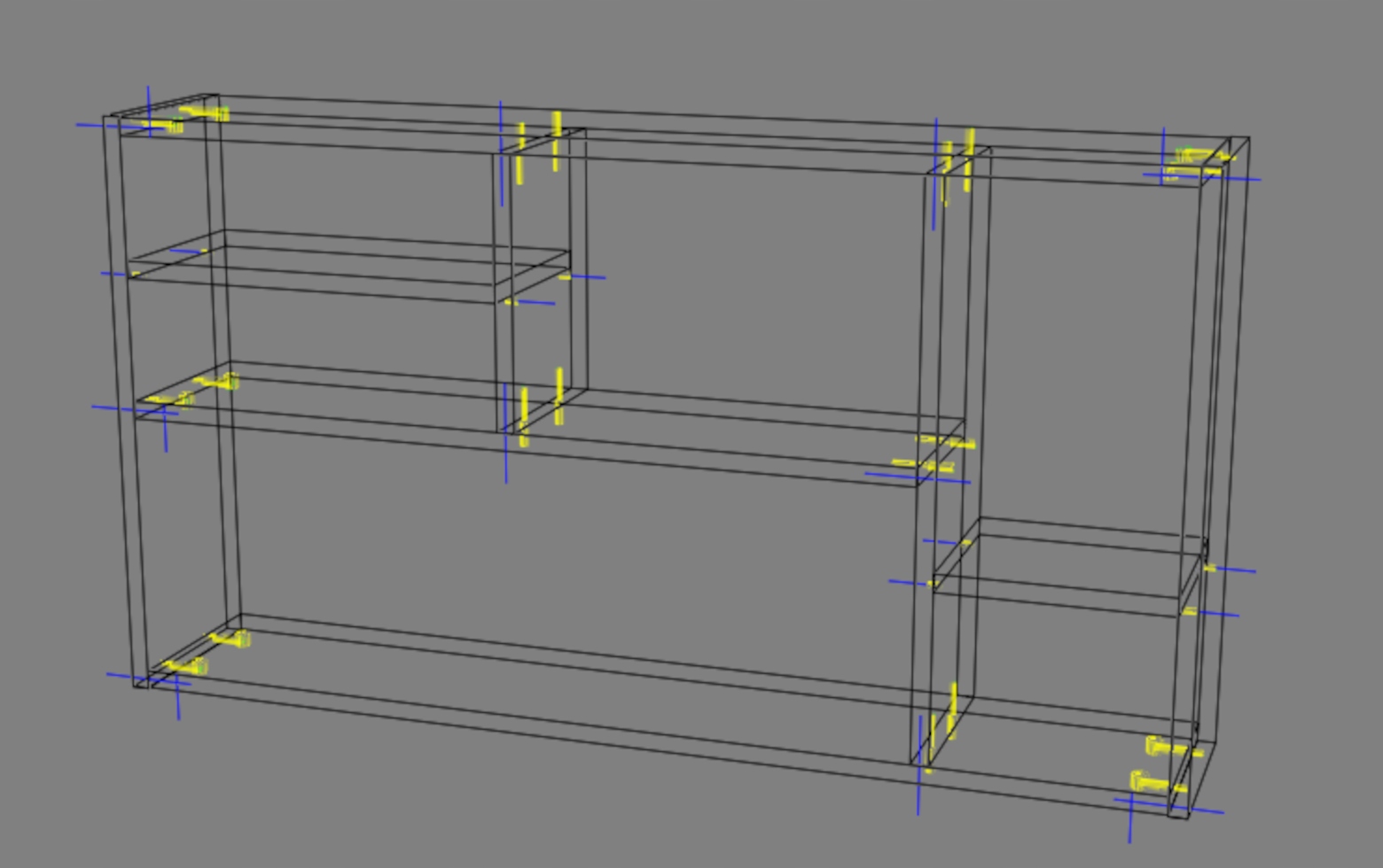 Półka wisząca ścienna regał na książki do salonu 110 cm biała mat Szerokość mebla 110 cm