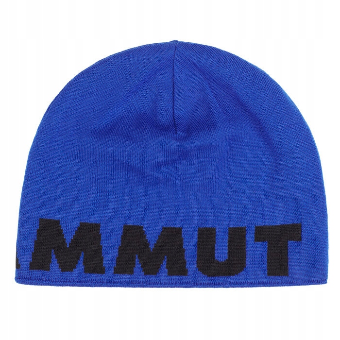 Čepice Mammut Logo Beanie modrá je ideální na zimní dny