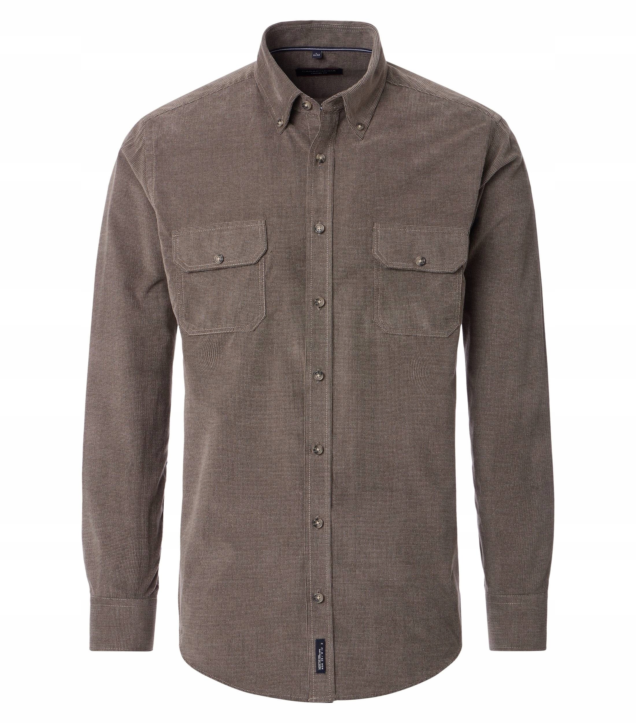 Casamoda Velké Rozměry Košile Casual Béžová 3XL 152 cm