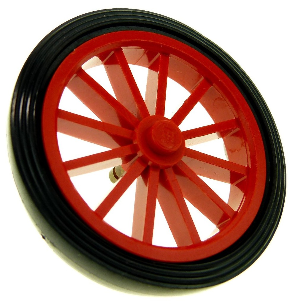 Lego 35c01 Koło szprychowe Czerwone