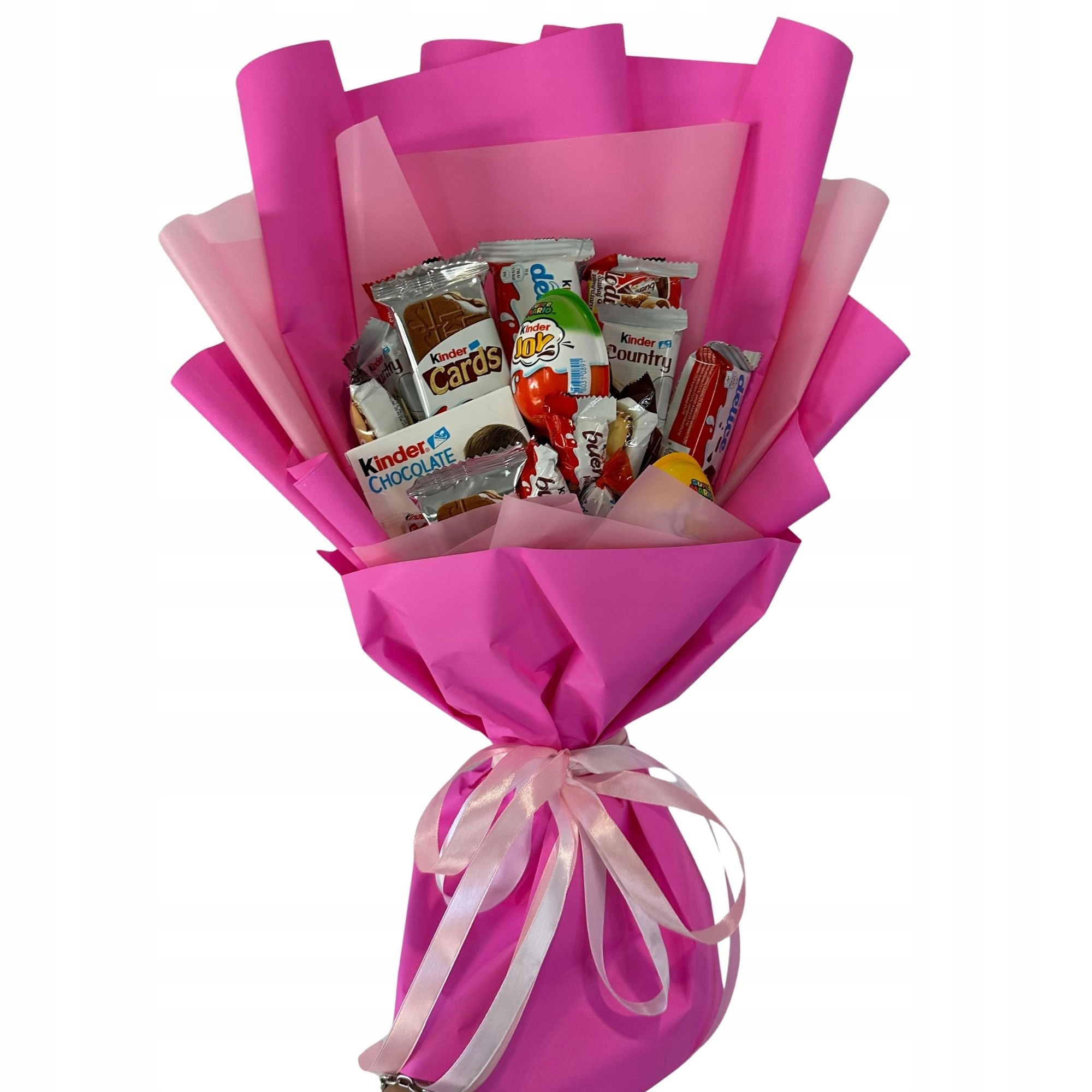 Levně Dárková Sada Kytice Kinder M Valentýn Den Žen Narozeniny Děti