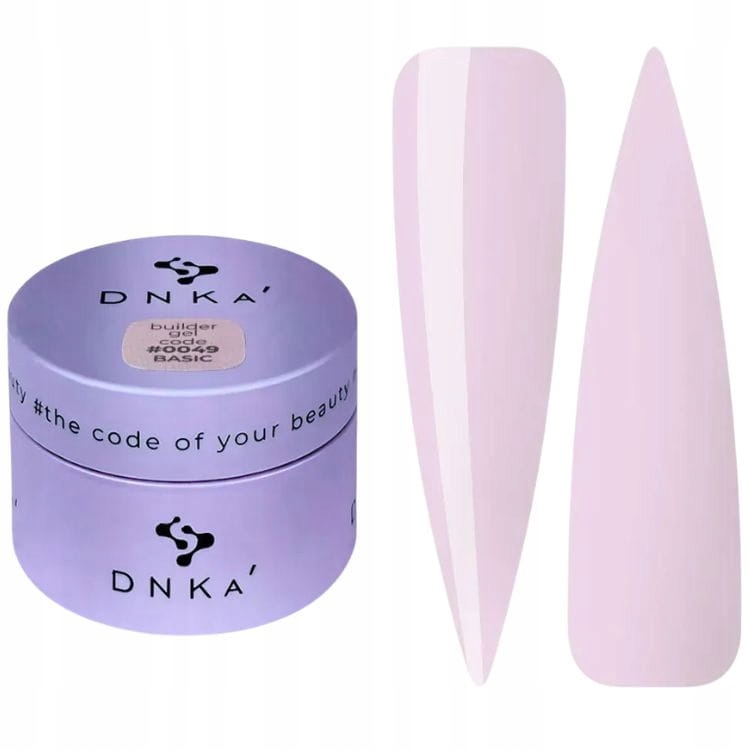 Dnka Jelly Gel Stavební Gel Na Nehty Basic #0049 Nové Složení 30 ML