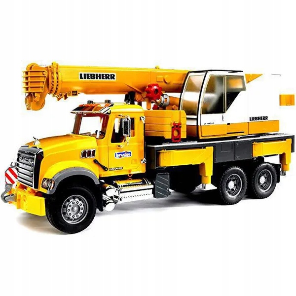

Bruder Ciężarówka z dźwigiem Liebherr Mack 02818