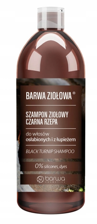 

Szampon Ziołowy Czarna Rzepa Barwa Ziołowa 480 ML