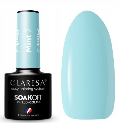 

Claresa Lakier Hybrydowy Uv/led Mint 2