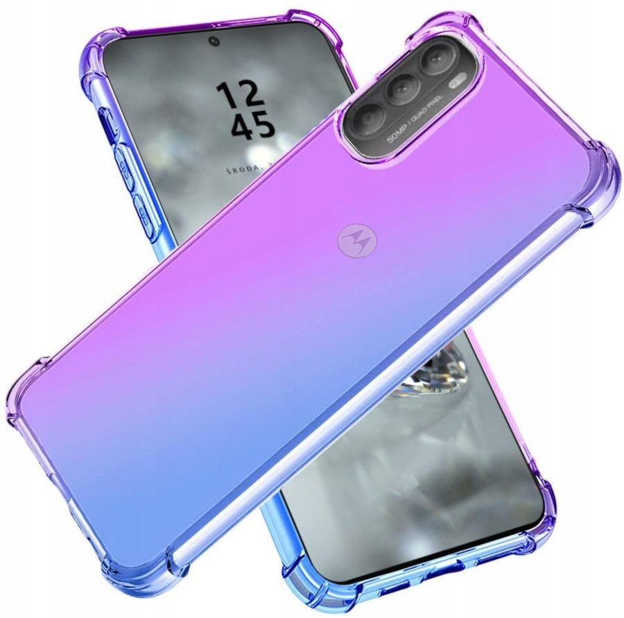 

Etui Do Motorola G51 Aurora Shock Color Case