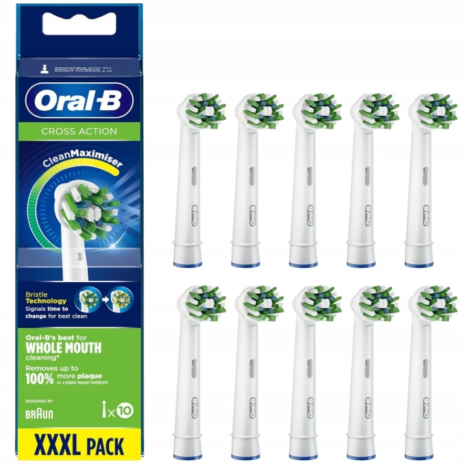 Oral-B Wymiana Główki Pro Cross Action 10 Głowic