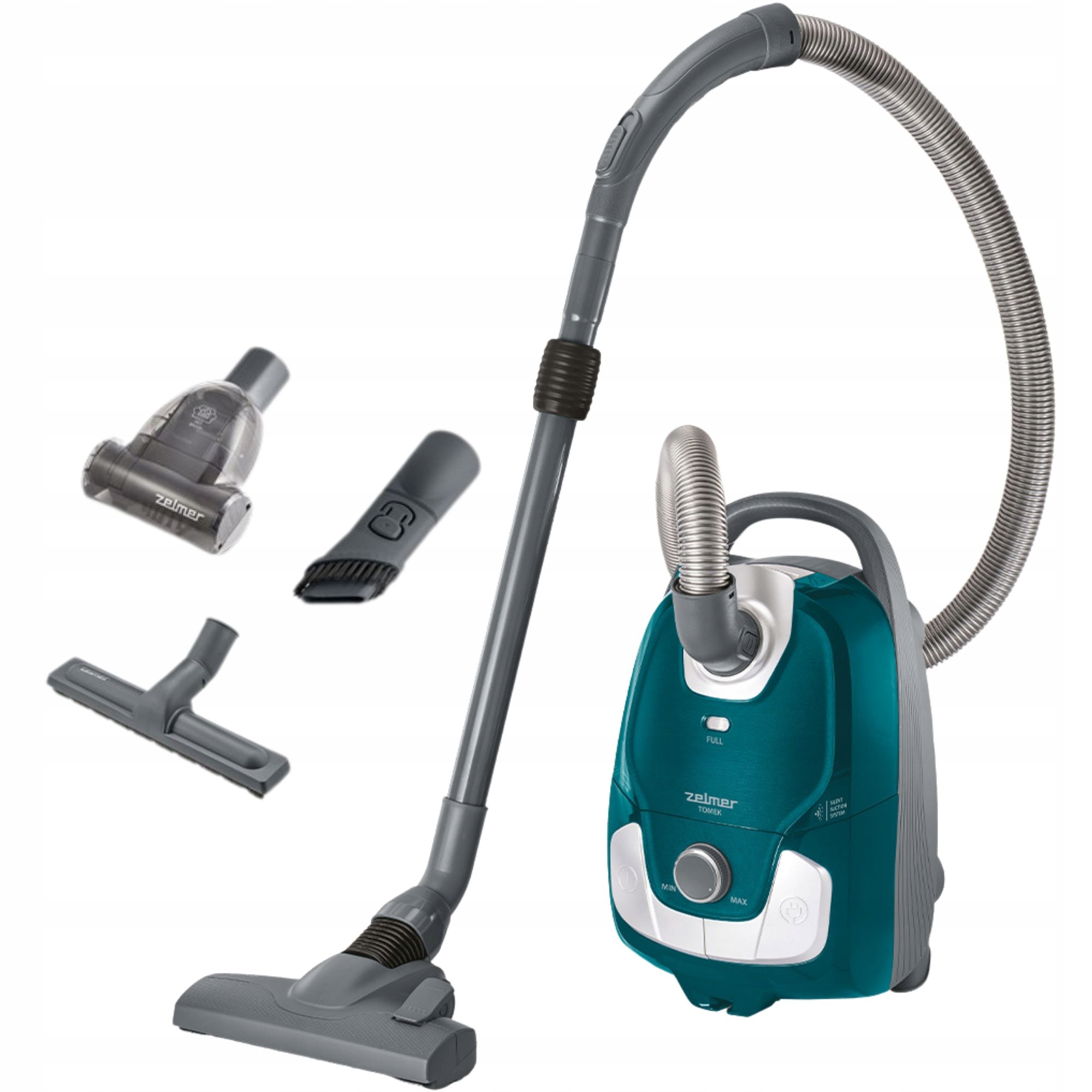 Odkurzacz workowy Zelmer ZVC703 Tomek 800W Zielony