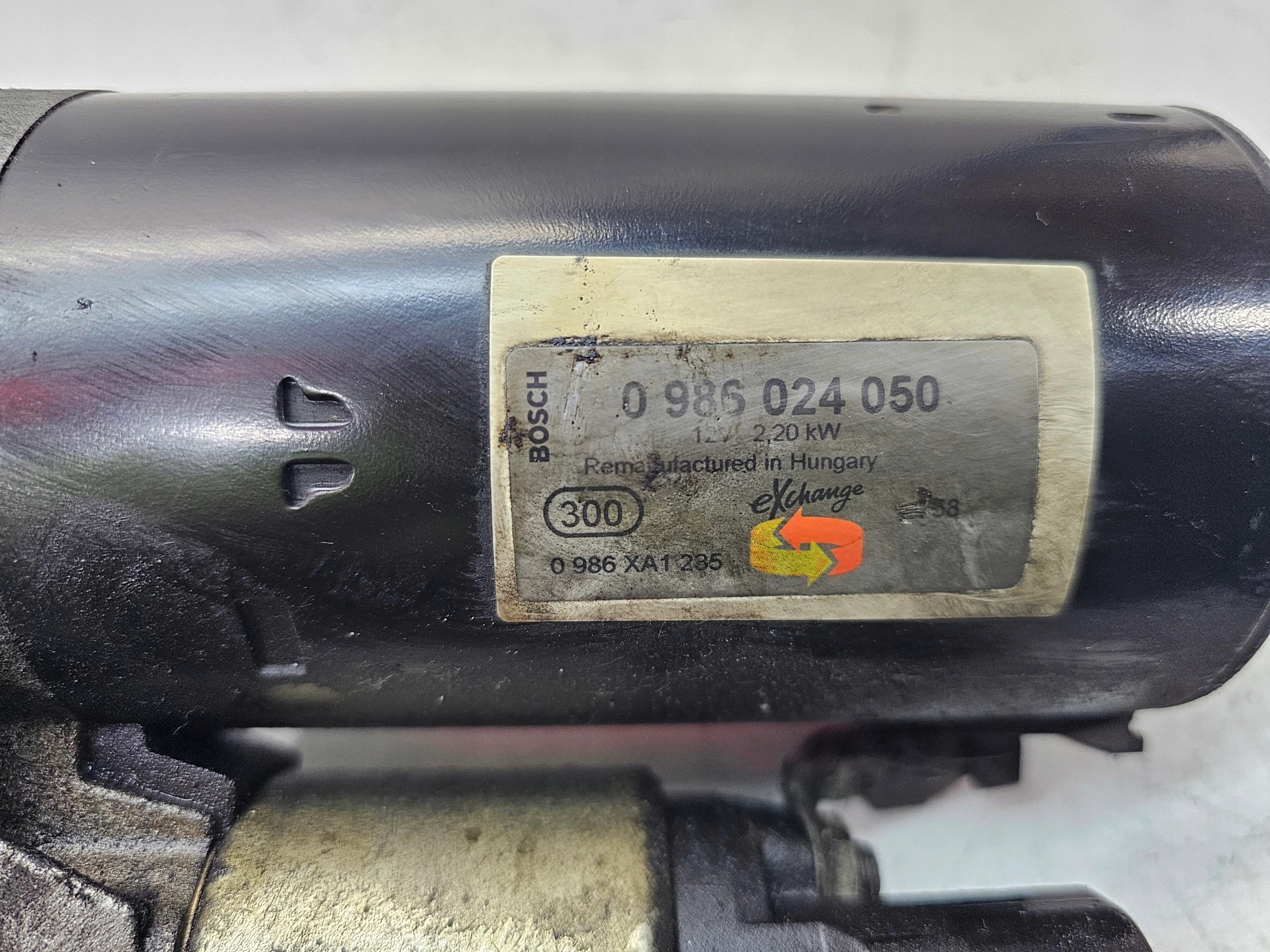starter AUDI Q7 4L 3.0 TDI 0986024050 original