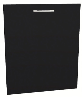 Front do zmywarki U190 PE Czarny 60 cm