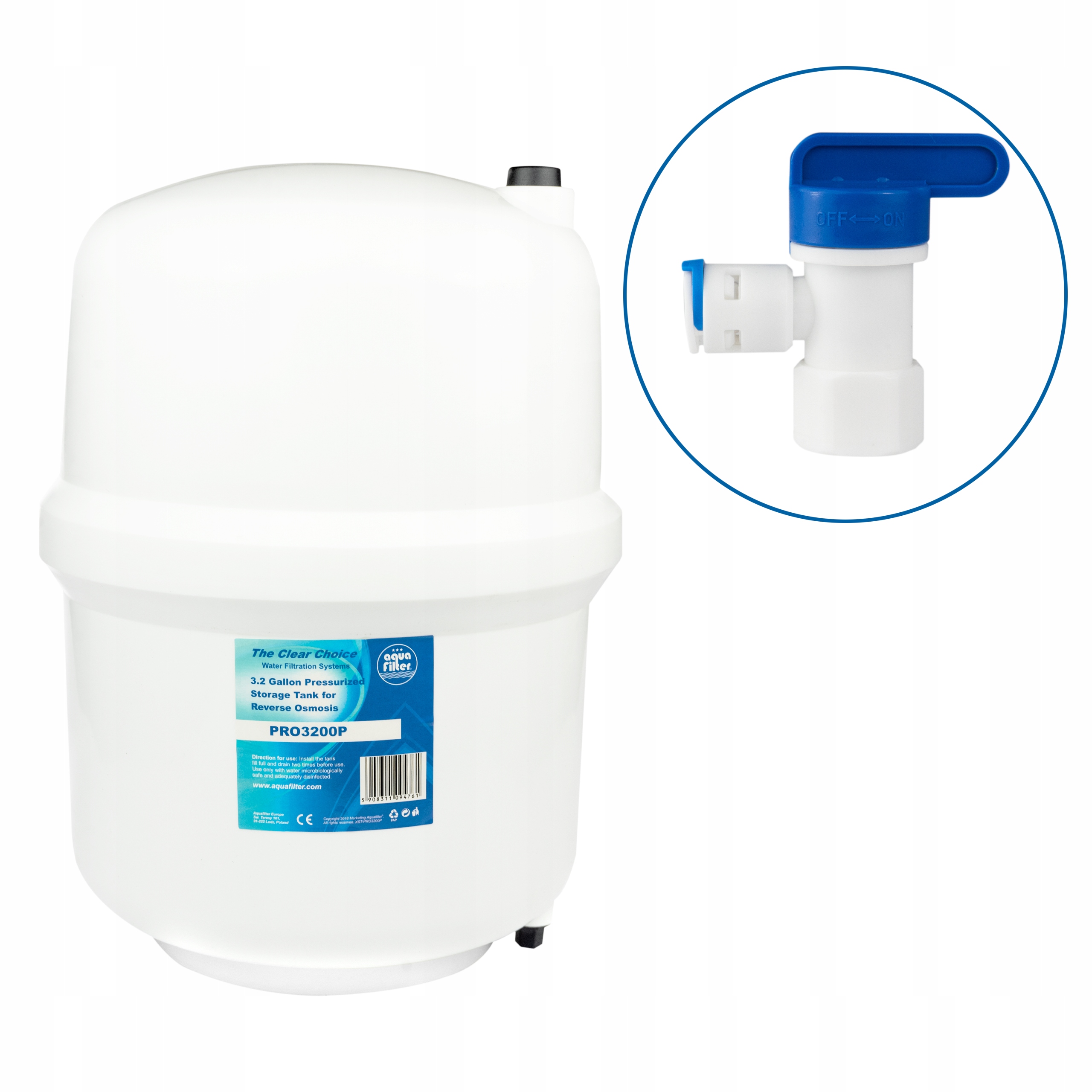 

Zbiornik Osmoza Filtr Wody RO5 RO6 RO7 RO8 12L