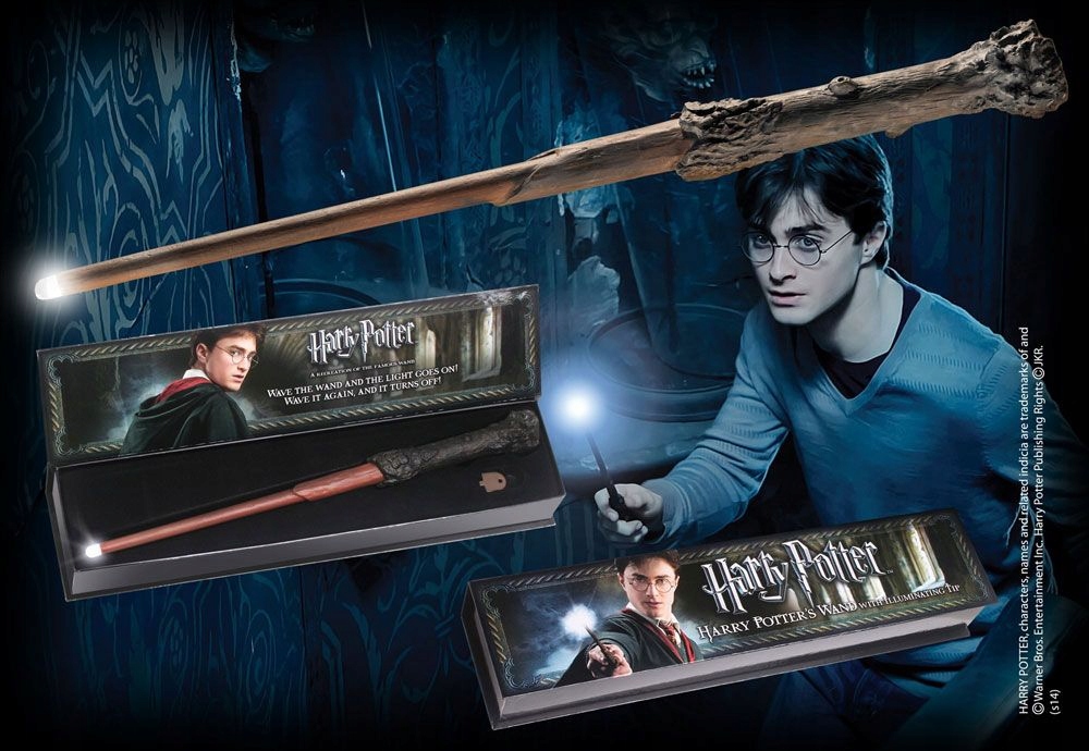 Replika rozjasňující hůlky Harryho Pottera