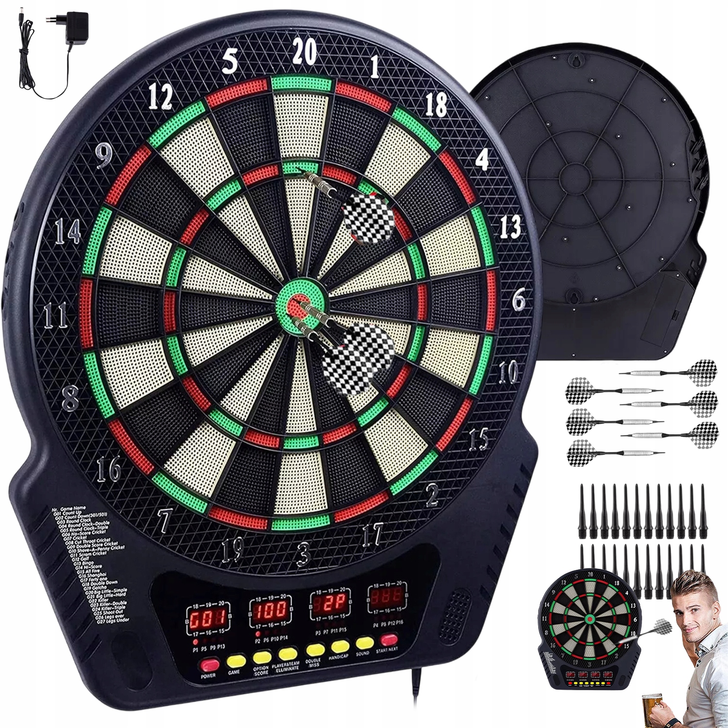 Elektronický Terč S Automatickým Počítáním Led Bodů