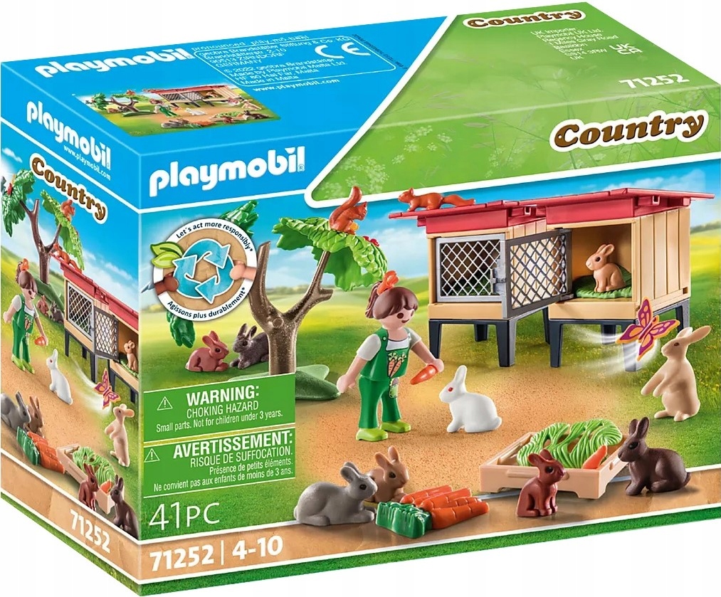

Playmobil Country 71252 Królikarnia