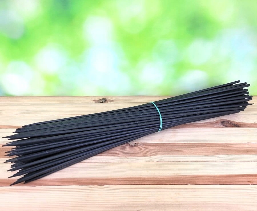 SZPILKI BAMBUSOWE 40cm patyczki CZARNE 100szt. Rodzaj tyczka