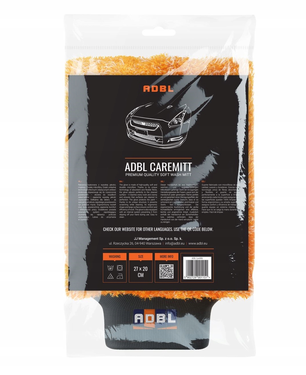 

Adbl Caremitt miękka rękawica do mycia auta