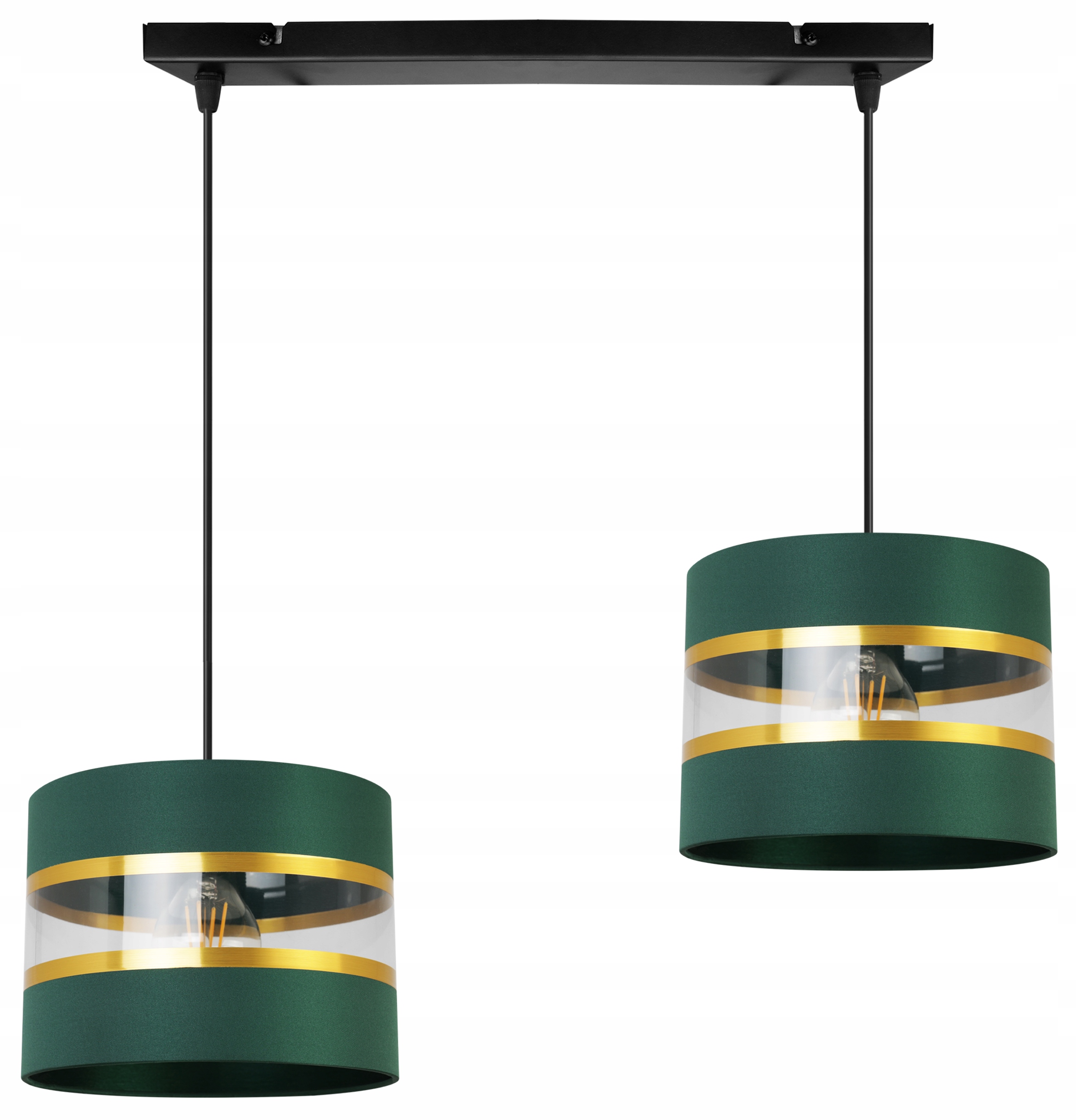 

Lampa Wisząca Sufitowa Żyrandol Abażur Nowoczesna