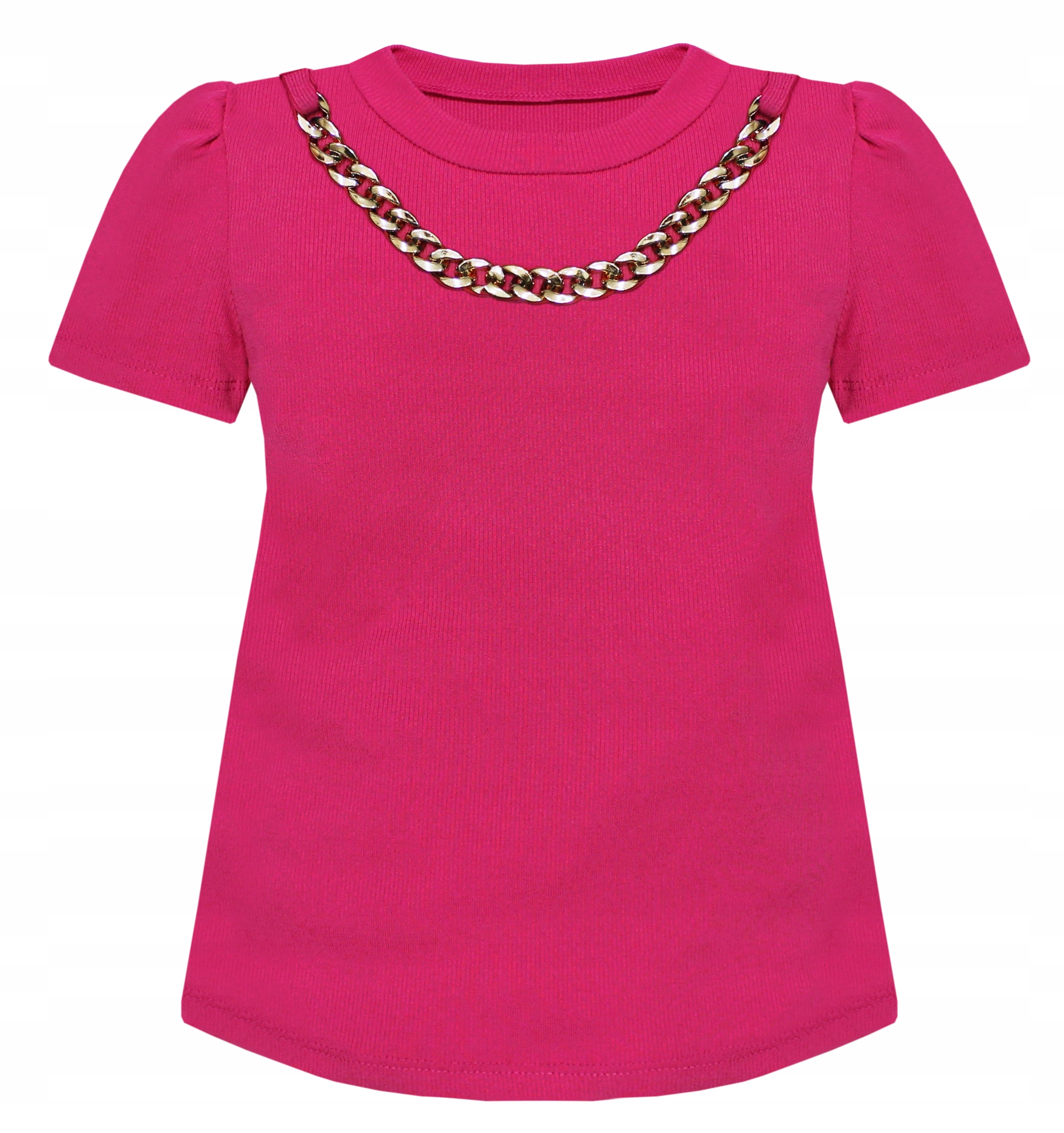 ELEGANCKI Zestaw na LATO Szorty i Bluzka Łańcuszek i Miś r 146 1069 Marka bez marki