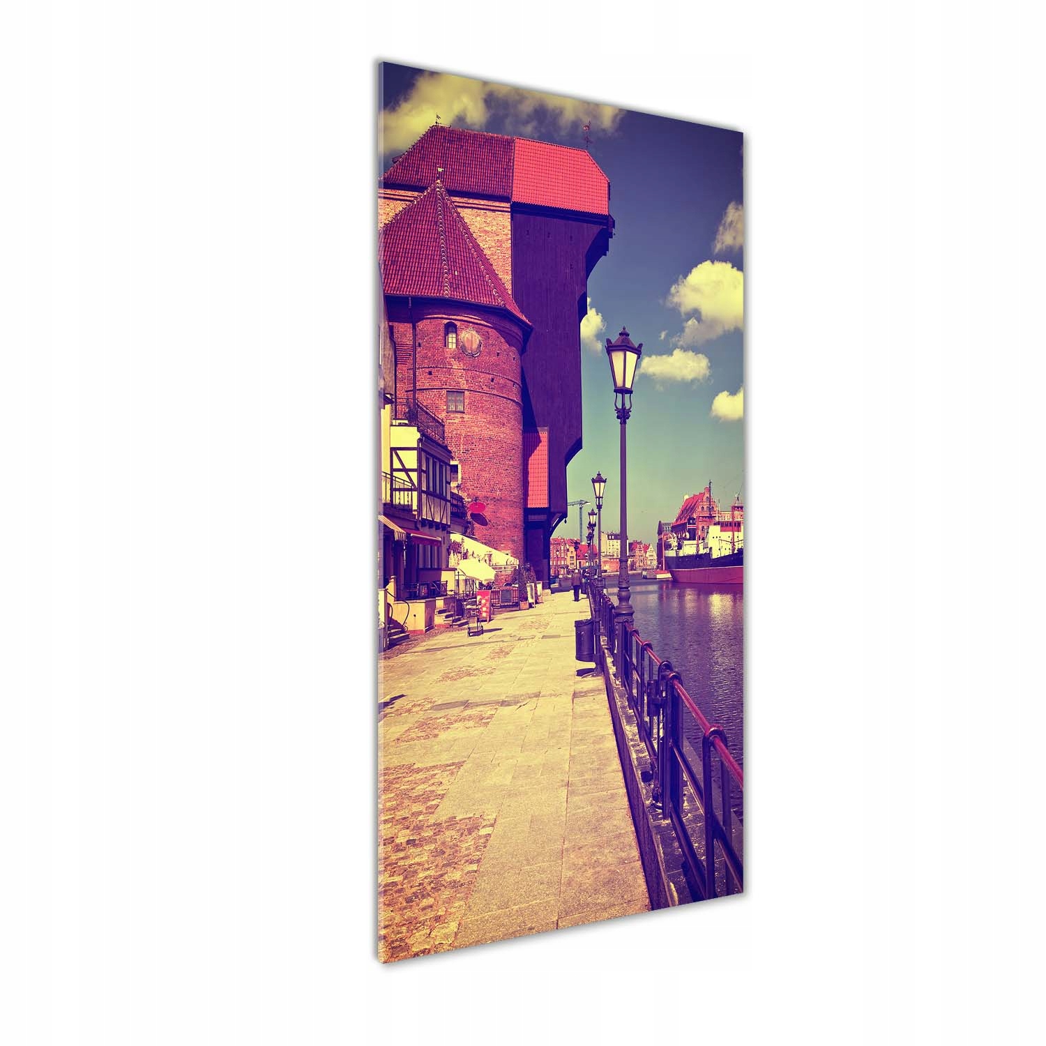 

Foto obraz szkło hartowane Gdańsk Polska 50x125 cm
