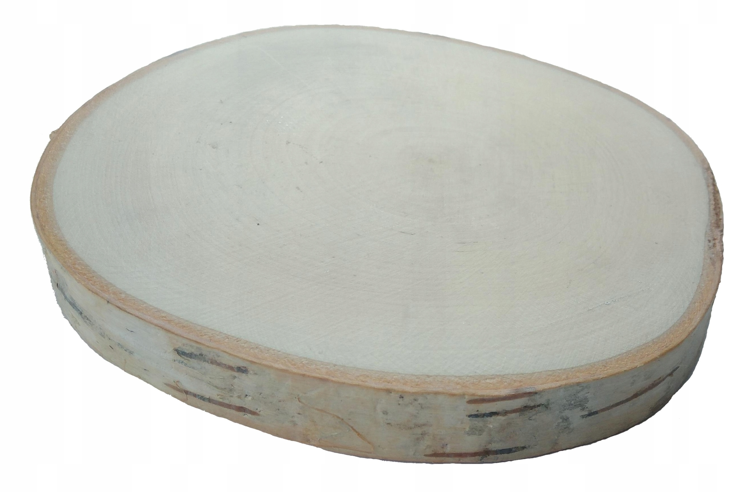 

Szlifowany plaster drewna Brzoza 15cm
