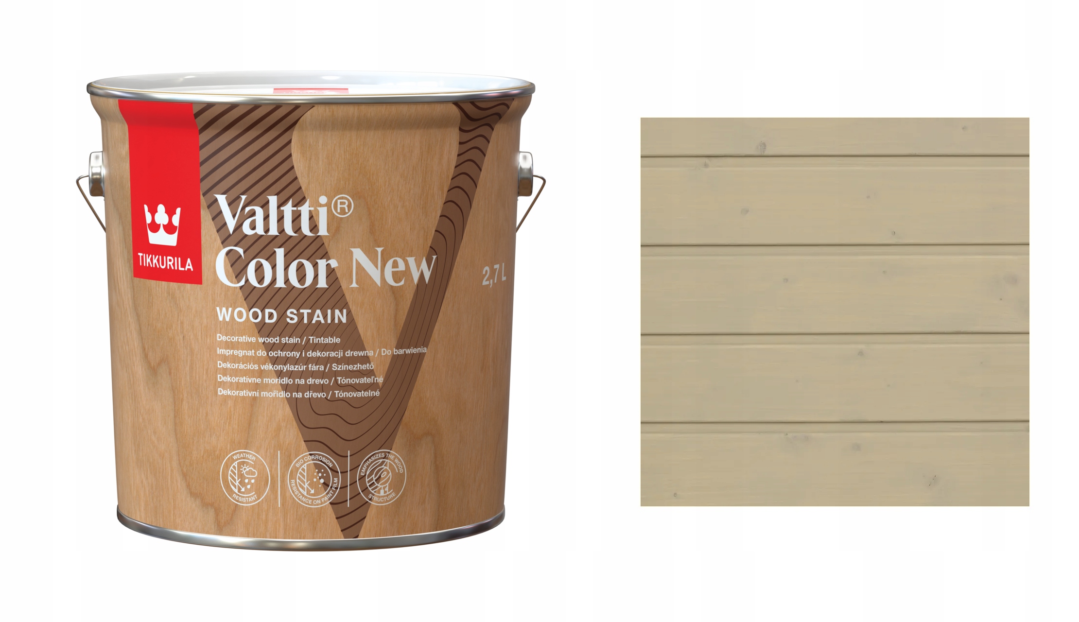 Tikkurila Valtti Color New 2,7L 230A Altostratus Ochranný Impregnát