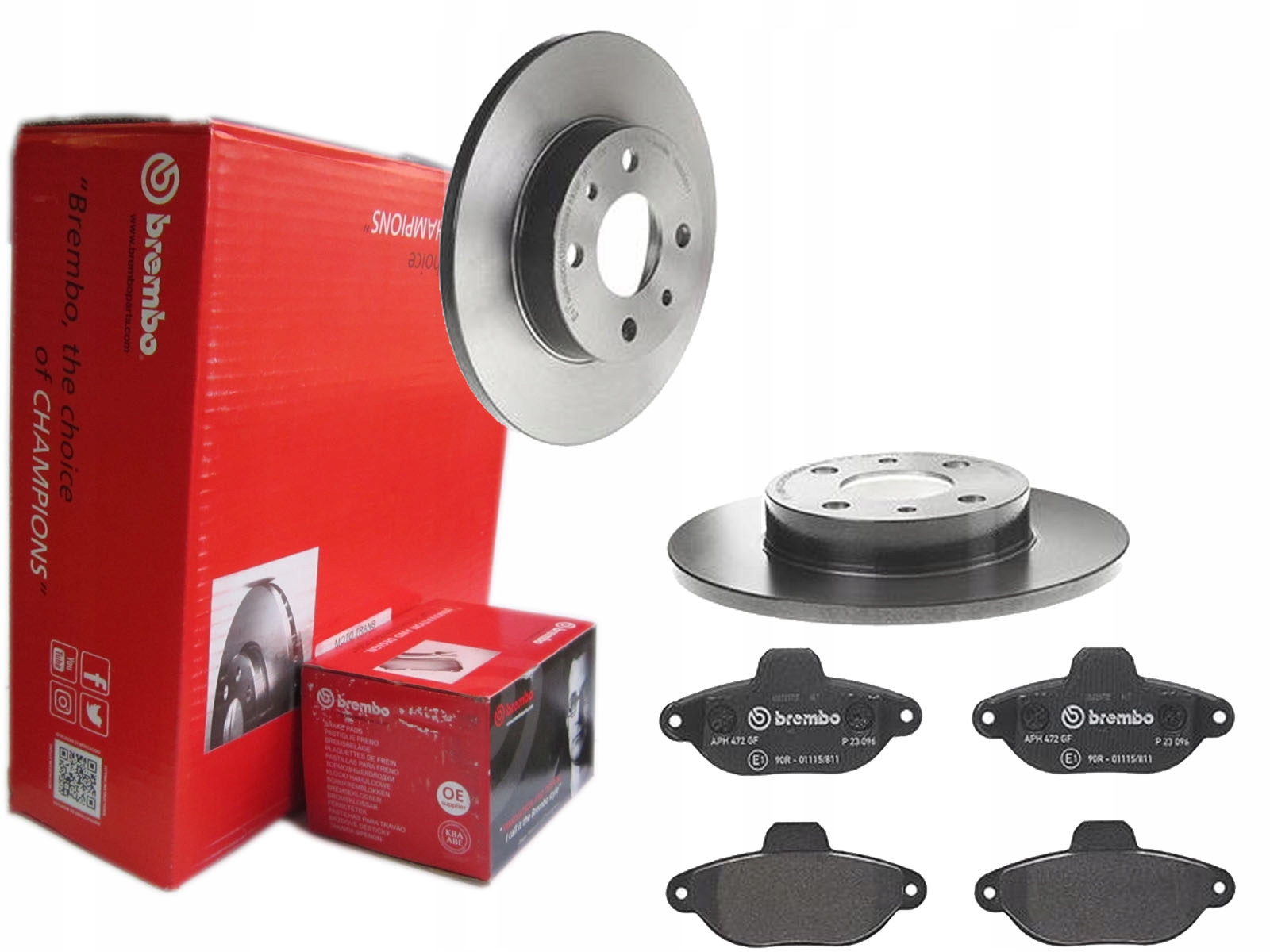 ДИСКИ BREMBO FIAT SEICENTO PUNTO PANDA