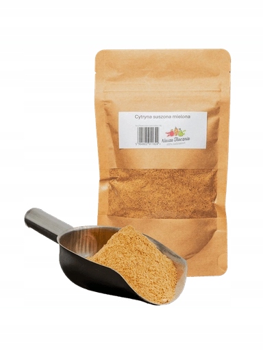 2x Nasza Tłocznia Citronová kůra sušená mletá 1 kg