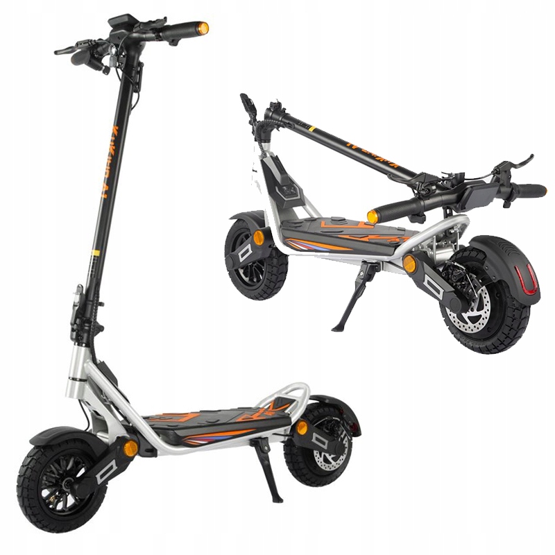 Pojazd Elektryczny KuKirin A1 1000W 48V 13Ah 45km/h 55KM 10“ Off road Pl