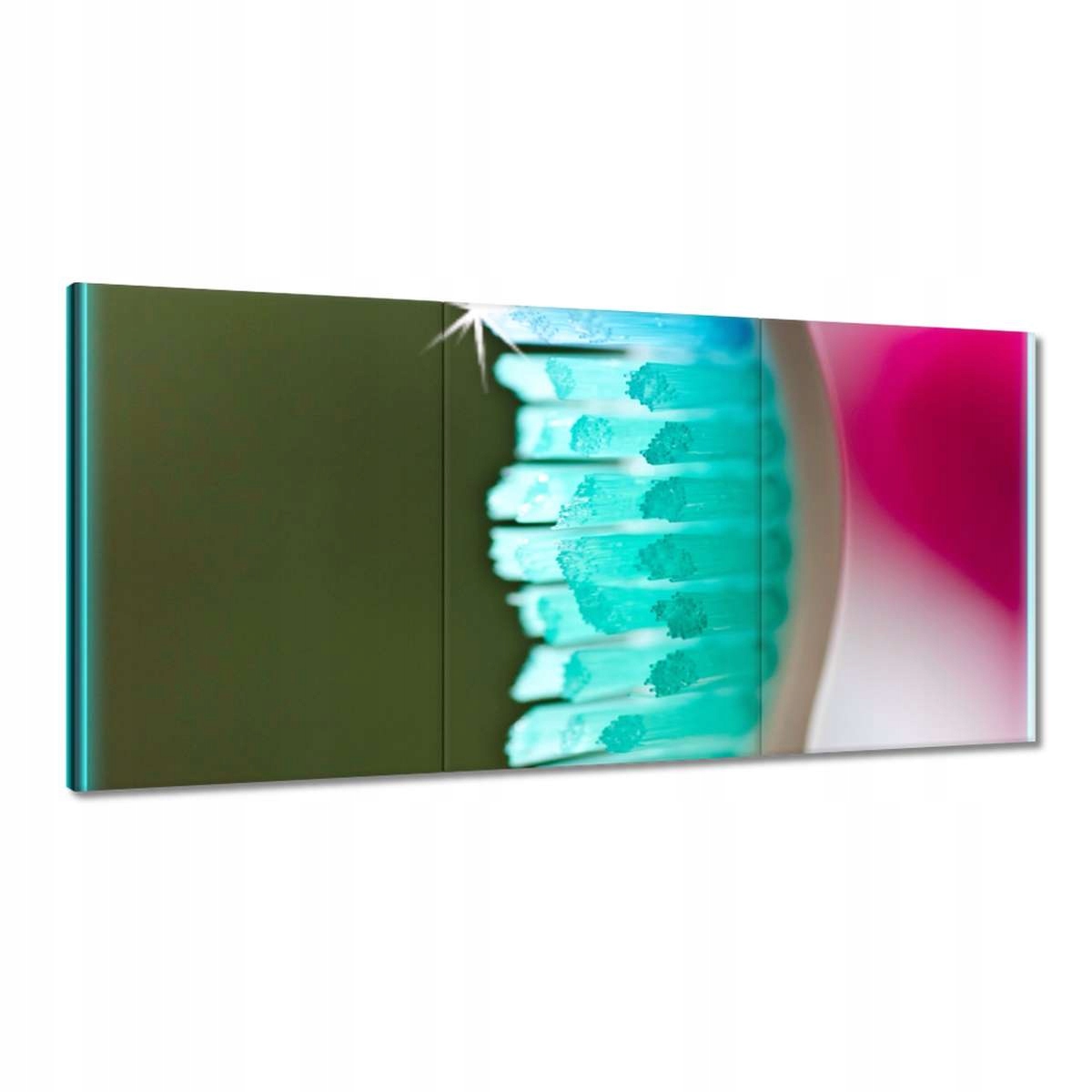 Obrazy 180x90 Tyrkysová kefka